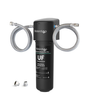 Waterdrop 10Uauf 001 M Ultra Filtration Under Sink Water Filter For Batria Reduction Reduces Lead Chlorine Bad Taste Odo