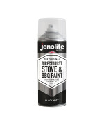 Jenolite Directorust Bbq Stove Aerosol Paint Black Very High Temperature Resistant Up To 1200F 650C Bbqs Stoves Chim