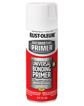 Rustoleum 286793 Automotive Universal Bonding Primer Spray 12 Oz Flat White