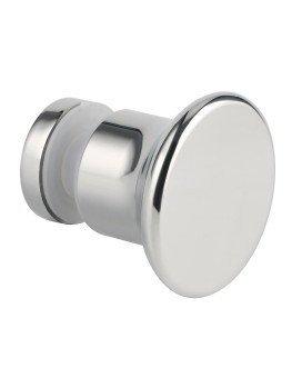 Alise Shower Glass Door Handle Sliding Shower Doors Knob Single Side Pull Hardware Replacement Parts For Bathroom Doors Solid Su