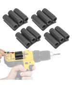 Spider Tool Holster Bitgripper V2 Pack Of Four High Strength 3M Adhesive Drill Addon For Easy Access To Six Driver Bits O