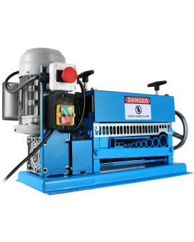 Vevor Wire Stripping Machine 00615 Inch Wire Stripper Machine 11 Channels 10 Blades Automatic Wire Stripping Tool With Manua