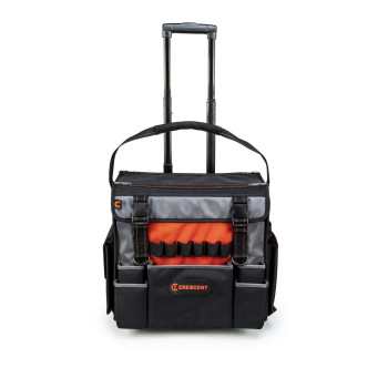 Crescent 18 Tradesman Rolling Tool Bag Ctbr1850 Orange