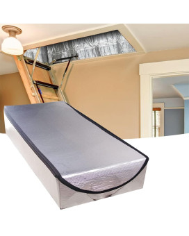 Attic Stairs Insulation Cover For Pull Down Stairway Rvalue 155 Extra Thick Air Tight Attic Stair Cover Door Stairway Ladde