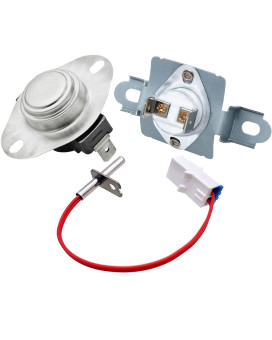 Partsbroz 6931El3003D Thermal Fuse 6323El2001B Thermistor 6931El3001E Thermostat Compatible With Lg Kenmore General Electr