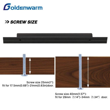 Goldenwarm 25 Pack Black Cabinet Handles 5In Drawer Pulls Ls7024Bk128 Modern Dresser Door Pull Handles Solid Gold Furniture Ha