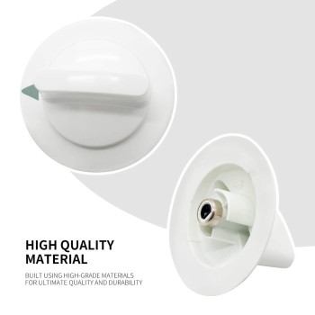 Unbreakable We1M652 Dryer Timer Knob With Reinforced Metal Sleeve Protection By Sikawai Fit For Ge Hotpoint Dryer Replaces A