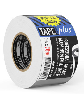 Professional Grade Aluminum Foil Tape 3 Inch By 210 Feet 70 Yards Perfect For High Temperature Hvac Sealing Patching Ho