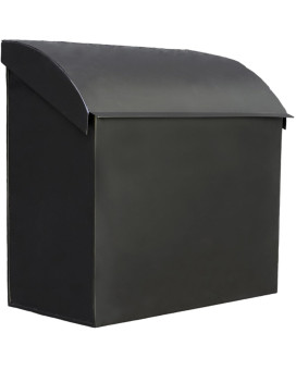 Nach Baxter Extra Large Capacity Mailbox Extra Large Mailboxes For Outside Wall Mount Rust Resistant Galvanized Metal Mailbox