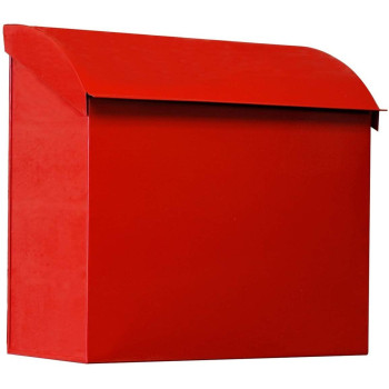 Nach Baxter Extra Large Capacity Mailbox Extra Large Mailboxes For Outside Wall Mount Rust Resistant Galvanized Metal Mailbox