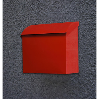 Nach Baxter Extra Large Capacity Mailbox Extra Large Mailboxes For Outside Wall Mount Rust Resistant Galvanized Metal Mailbox