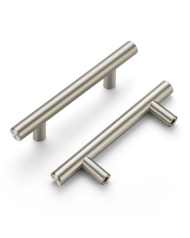 Ravinte 5 Pack 5 Cabinet Pulls Satin Nickel Stainless Steel Kitchen Drawer Pulls Cupboard Pulls Brushed Nickel Cabinet Handl