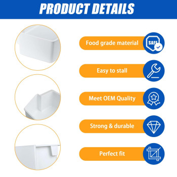 2187172 Door Shelf Bin Replacement For Frigidaire Whirlpool Kenmore Amana Roper Estate Replace Ps328468 Ap3853103 Wp2187172 2187