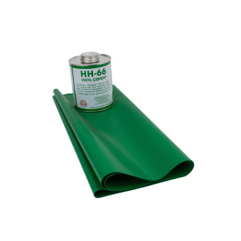 Mytee Products 18Oz Green Tarp Vinyl Repair Kit Hh66 Hh66 Pvc Cement With Brush 32 Ounce Made In Usa