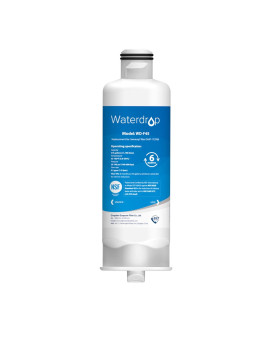 Waterdrop Da9717376B Replacement For Samsung Hafqin Refrigerator Water Filter Hafqinexp Rf28R7201Sr Rf28R7351Sg Wdf45