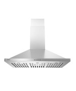 Ciarra Range Hood 30 Inch Wall Mount Chimney Hood Range 450 Cfm Ducted And Ductless Kitchen Hood Vent In Stainless Steel Cas753