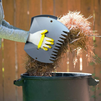 Jardineer Leaf Scoops And Claws Lightweight Leaf Grabber Claws Yard Scoops For Leaves Grass Lawn Clippings Twigs Or Debris