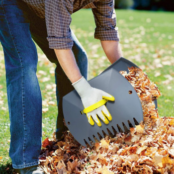 Jardineer Leaf Scoops And Claws Lightweight Leaf Grabber Claws Yard Scoops For Leaves Grass Lawn Clippings Twigs Or Debris