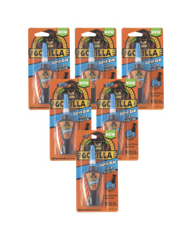 Gorilla Micro Precise Super Glue 6 Gram Clear Pack Of 6