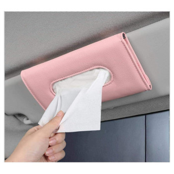 Car Visor Tissue Holder Sun Visor Napkin Holder Backseat Tissue Case Premium Car Tissue Box For Car Mask Holder For Car Visor