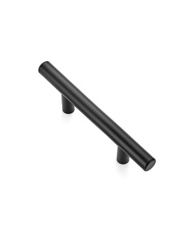 Ravinte 1 Pack 5 Cabinet Pulls Matte Black Stainless Steel Kitchen Drawer Pulls Cupboard Pulls Cabinet Handles 5 Length 3