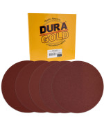 Duragold Premium 12 Sanding Discs Variety Pack Box 60 80 120 180 240 Grit 1 Disc Each 5 Total Sandpaper Discs With