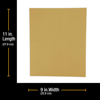 Duragold Premium 9 X 11 Gold Sandpaper 2 Each 80 120 150 220 320 Grit Sanding Sheets 10 Total Wood Woodworking Aut