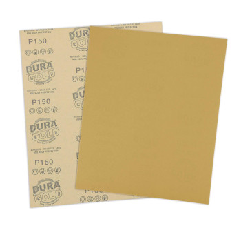 Duragold Premium 9 X 11 Gold Sandpaper 2 Each 80 120 150 220 320 Grit Sanding Sheets 10 Total Wood Woodworking Aut