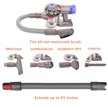 Fullclean Extension Hose And Crevice Tool Compatible With Dyson Gen 5 V15 V12 V11 V10 V7 V8 Absolute Detect Torque Drive Cyclone