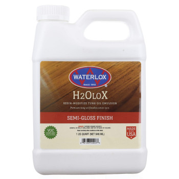 Waterlox H2Olox Water Based 1 Quart Semigloss