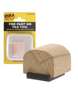 Duragold Fine Paint Nib File Tool Fix Paint Imperfections Shave Off Surface Defects Remove Runs Dust Dirt Debris Au