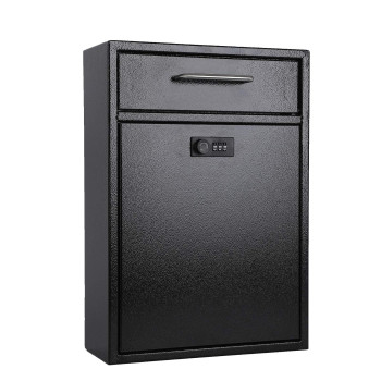 Xydled Wallmount Mailboxes With Combination Lock Heavy Duty Mailbox Wall Mount Mailbox For Outside Locking Mailbox With Lock