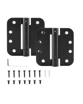 Home Master Hardware Self Closing Door Hinge 4 X 4 Inch Adjustable Spring Door Hinge Spring Loaded Door Hinges For Interior Doo