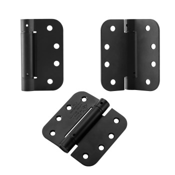 Home Master Hardware Self Closing Door Hinge 4 X 4 Inch Adjustable Spring Door Hinge Spring Loaded Door Hinges For Interior Doo