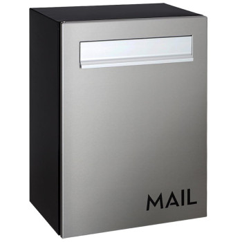 Wallmounted Modern Locking Mailbox From Bailey Boxes Enhance Your Home With The Franklin 1575 H X 1175 W X 75 D El