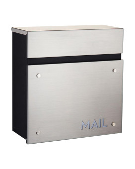 Wallmounted Modern Locking Mailbox From Bailey Boxes Enhance Your Home With The Dalton 1425 H X 14 W X 575 D Elevat