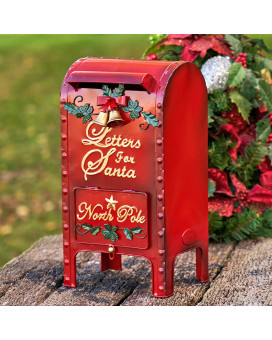 Letters For Santa Christmas Mailbox Decoration 16 Tall Ornate Style