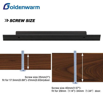 Goldenwarm Black Cabinet Pulls 25 Pack Handles For Cabinets Modern Drawer Pulls Ls7024Bk96 Dresser Pulls Closet Door Hardware