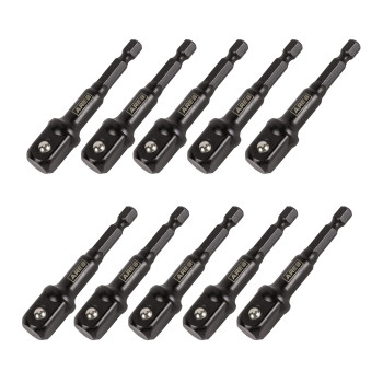 Ares 7039010Piece 12Inch Drive 3Inch Impact Grade Socket Adapter Set Turns Impact Drill Drivers Into High Speed Socket Dr