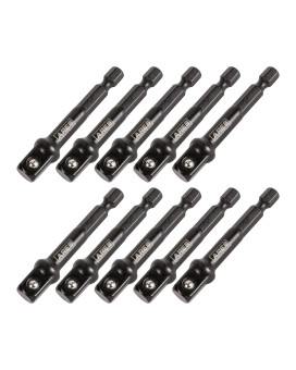 Ares 7038710Piece 38Inch Drive 3Inch Impact Grade Socket Adapter Set Turns Impact Drill Drivers Into High Speed Socket Dr