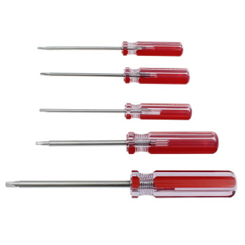 Kyuionty 5Pcs Triangle Head Screwdriver Set Magnetic Screwdriver 18Mm 20Mm 23Mm 27Mm 42Mm Triangle Screws Driver Tool