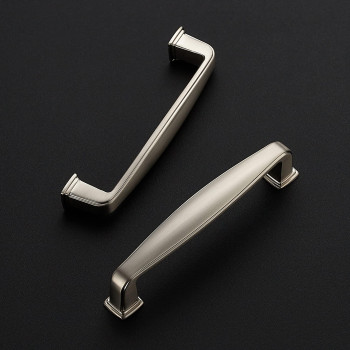 Ravinte 50 Pack Solid 334 Inch Kitchen Cabinet Handles Brushed Nickel Cabinet Pulls Satin Nickel Drawer Pulls Kitchen Cabinet