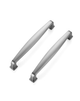 Ravinte 30 Pack Solid 5 Inch Kitchen Cabinet Handles Brushed Nickel Cabinet Pulls Satin Nickel Drawer Pulls Kitchen Cabinet Hard