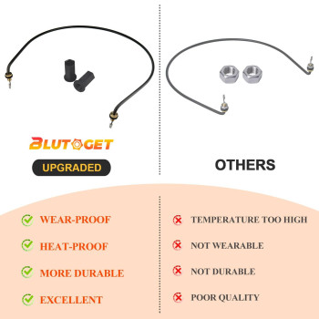 W10518394 W10134009 Ap5690151 Dishwasher Heating Element Upgrade By Blutoget Fit For Whirlpool Heating Element Kenmore Kitche