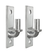 Wall Mount Gate Hinge Gate Hinges Heavy Duty 2 Pack Chain Link Fence Gate Hinges Wall Mount Gate Hinges With 58 Hinge Pin S