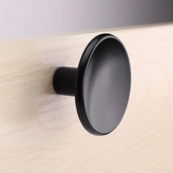 Goldenwarm 25 Pack Black Knobs Matte Black Knobs Black Drawer Knobs Matte Black Cabinet Knobs Ls4008Bk Black Closet Door Knobs