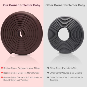 Baby Proofing Edge Corner Protector 205 Ft 181Ft Edge 8 Corners Baby Proof Corner Guards Thick Table Bumper Guard 3M Pr