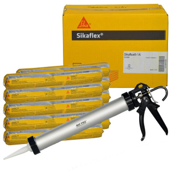 Awf Pro Sikaflex 1A Kit One Component Flexible Non Sag Polyurethane Concrete And Masonry Sealant For Vertical And Horizonta