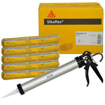 Awf Pro Sikaflex 1A Kit One Component Flexible Non Sag Polyurethane Concrete And Masonry Sealant For Vertical And Horizonta