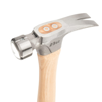 Estwing Pro California Hammer 23 Oz Rip Claw Hammer With Smooth Face Hickory Wood Handle Mrw23Ls